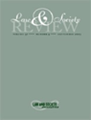 Law & Society Review Volume 37 - Issue 3 -