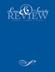 Law & Society Review Volume 46 - Issue 2 -