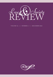 Law & Society Review Volume 56 - Issue 4 -
