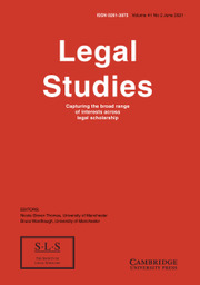 Legal Studies Volume 41 - Issue 2 -