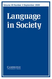 Language in Society Volume 49 - Special Issue4 -  Other-Repetition in Conversation across Languages