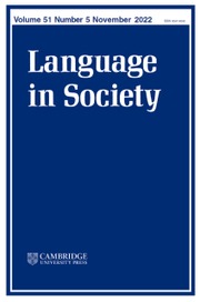Language in Society Volume 51 - Special Issue5 -  Semiotic Timescapes