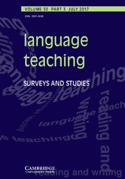 Language Teaching Volume 50 - Issue 3 -
