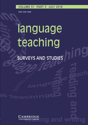 Language Teaching Volume 51 - Issue 3 -