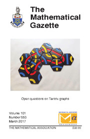 The Mathematical Gazette Volume 101 - Issue 550 -
