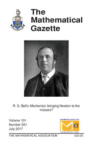 The Mathematical Gazette Volume 101 - Issue 551 -