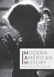 Modern American History Volume 1 - Issue 2 -
