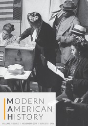 Modern American History Volume 2 - Issue 3 -