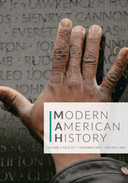 Modern American History Volume 3 - Issue 2-3 -