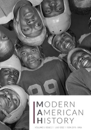 Modern American History Volume 5 - Issue 2 -