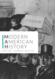 Modern American History Volume 5 - Issue 3 -