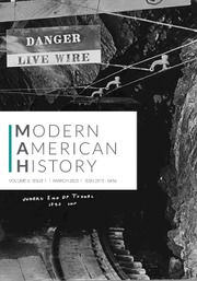 Modern American History Volume 6 - Issue 1 -