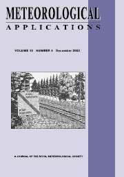 Meteorological Applications Volume 10 - Issue 4 -