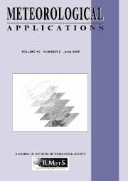 Meteorological Applications Volume 12 - Issue 2 -