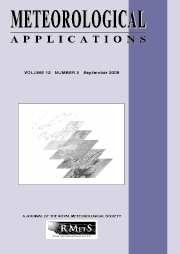 Meteorological Applications Volume 12 - Issue 3 -