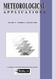 Meteorological Applications Volume 12 - Issue 4 -