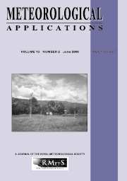 Meteorological Applications Volume 13 - Issue 2 -