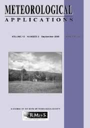 Meteorological Applications Volume 13 - Issue 3 -