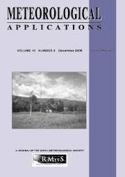 Meteorological Applications Volume 13 - Issue 4 -