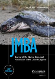 Journal of the Marine Biological Association of the United Kingdom Volume 100 - Issue 6 -