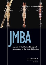 Journal of the Marine Biological Association of the United Kingdom Volume 101 - Issue 7 -