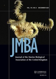 Journal of the Marine Biological Association of the United Kingdom Volume 101 - Issue 8 -