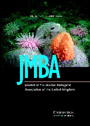 Journal of the Marine Biological Association of the United Kingdom Volume 86 - Issue 1 -