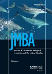 Journal of the Marine Biological Association of the United Kingdom Volume 87 - Issue 1 -
