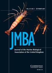 Journal of the Marine Biological Association of the United Kingdom Volume 87 - Issue 5 -