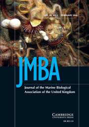 Journal of the Marine Biological Association of the United Kingdom Volume 88 - Issue 1 -