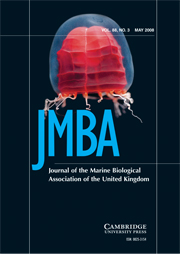 Journal of the Marine Biological Association of the United Kingdom Volume 88 - Issue 3 -