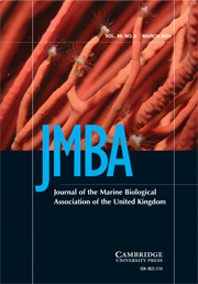 Journal of the Marine Biological Association of the United Kingdom Volume 89 - Issue 2 -