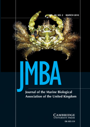 Journal of the Marine Biological Association of the United Kingdom Volume 90 - Issue 2 -