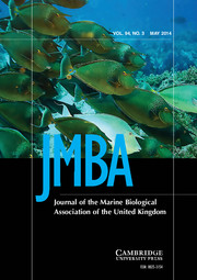 Journal of the Marine Biological Association of the United Kingdom Volume 94 - Issue 3 -