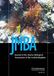 Journal of the Marine Biological Association of the United Kingdom Volume 96 - Issue 7 -