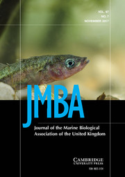Journal of the Marine Biological Association of the United Kingdom Volume 97 - Issue 7 -