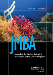 Journal of the Marine Biological Association of the United Kingdom Volume 99 - Issue 5 -