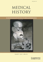 Medical History Volume 57 - Issue 2 -