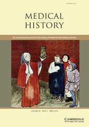 Medical History Volume 60 - Issue 2 -