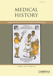 Medical History Volume 61 - Issue 1 -