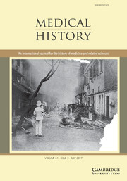 Medical History Volume 61 - Issue 3 -