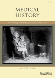 Medical History Volume 65 - Issue 2 -