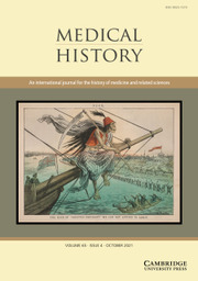 Medical History Volume 65 - Issue 4 -