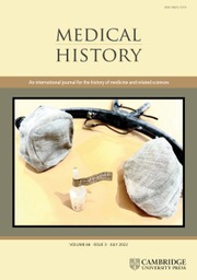 Medical History: Volume 66 - Issue 3 | Cambridge Core