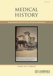 Medical History Volume 66 - Issue 4 -