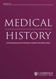 Medical History Volume 67 - Issue 1 -
