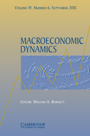 Macroeconomic Dynamics Volume 19 - Issue 6 -  Growth, Optimal Fiscal and Monetary Policy, and Financial Frictions