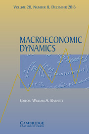 Macroeconomic Dynamics Volume 20 - Special Issue8 -  Technology Aspects in the Process of Development