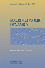 Macroeconomic Dynamics Volume 23 - Issue 5 -