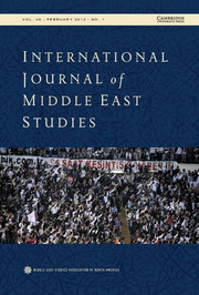 International Journal of Middle East Studies Volume 45 - Issue 1 -